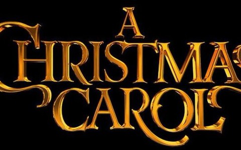 A Christmas Carol in Gold Letters